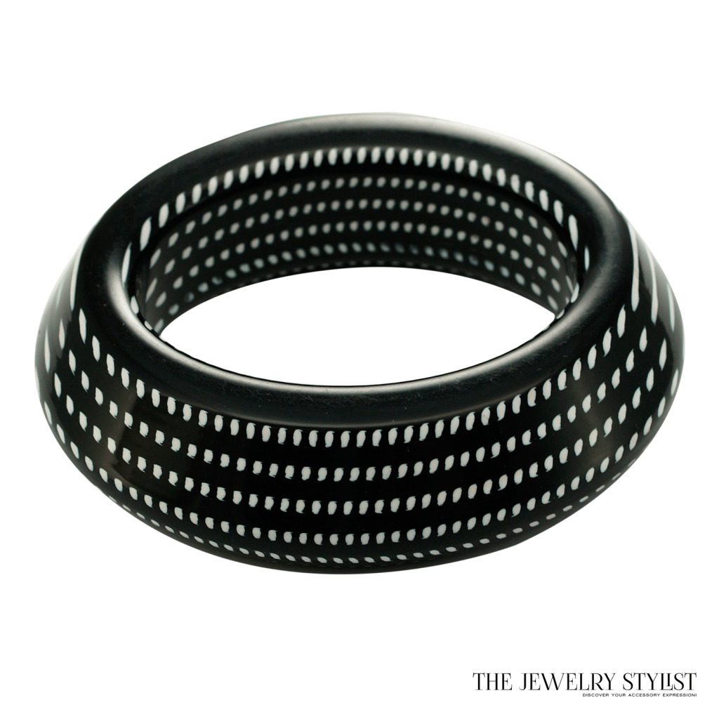 Rita Resin Chunky Bangle