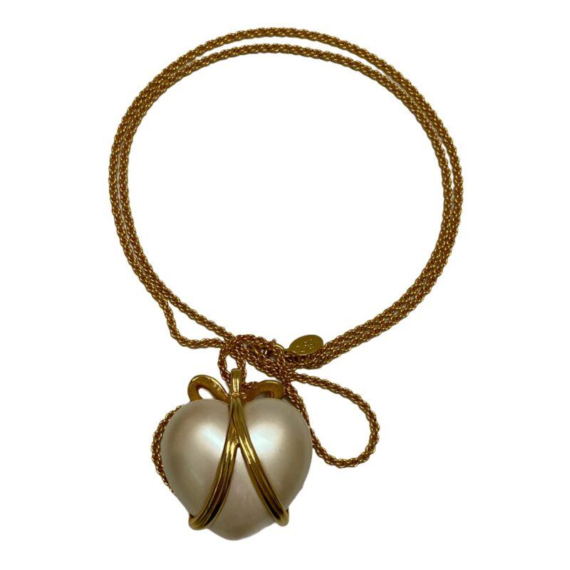 Joan Rivers Captured Heart Necklace