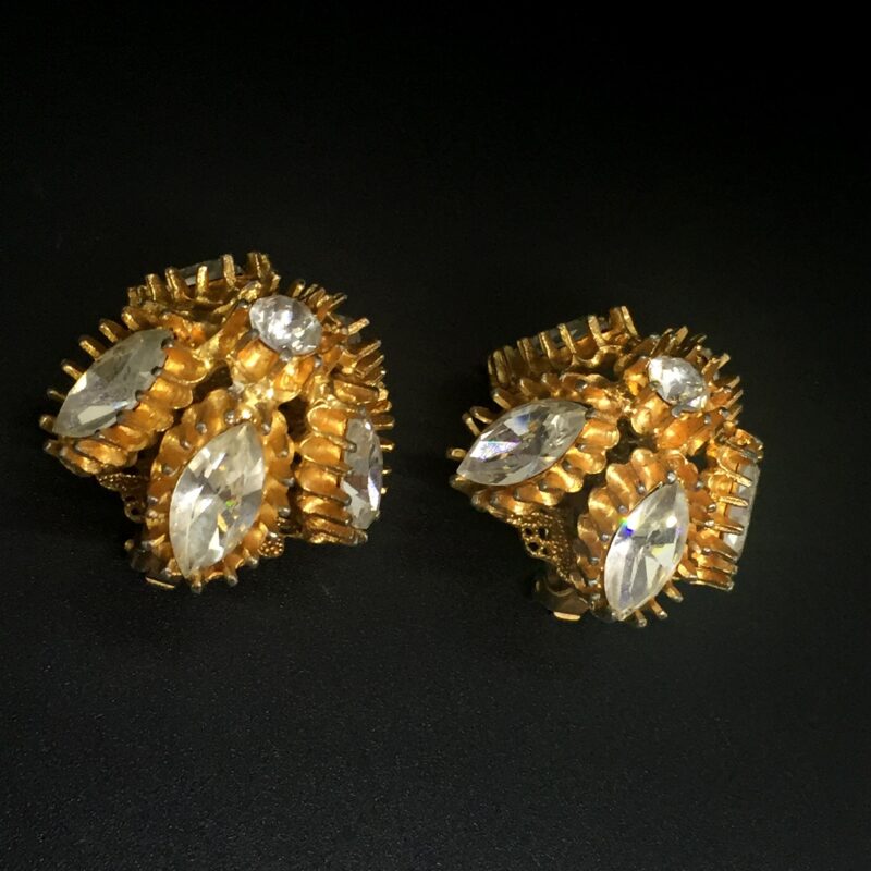KJL rhinestone earrings