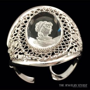 Whiting and davis cameo on sale bracelet