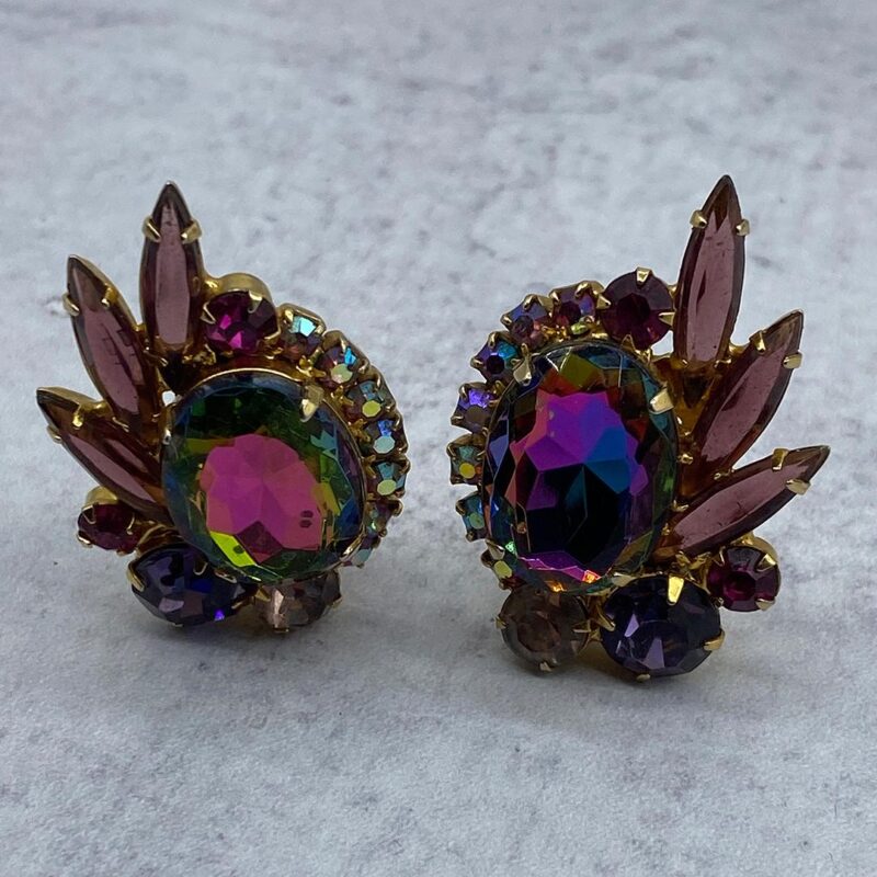 Juliana Watermelon Vitrail Earrings