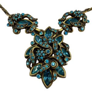 ★VINTAGE HOLLYWOOD★ Horizon Beads Necklace_VH2533NE074M Beautiful Vintage Hollycraft Necklace - The Jewelry Stylist