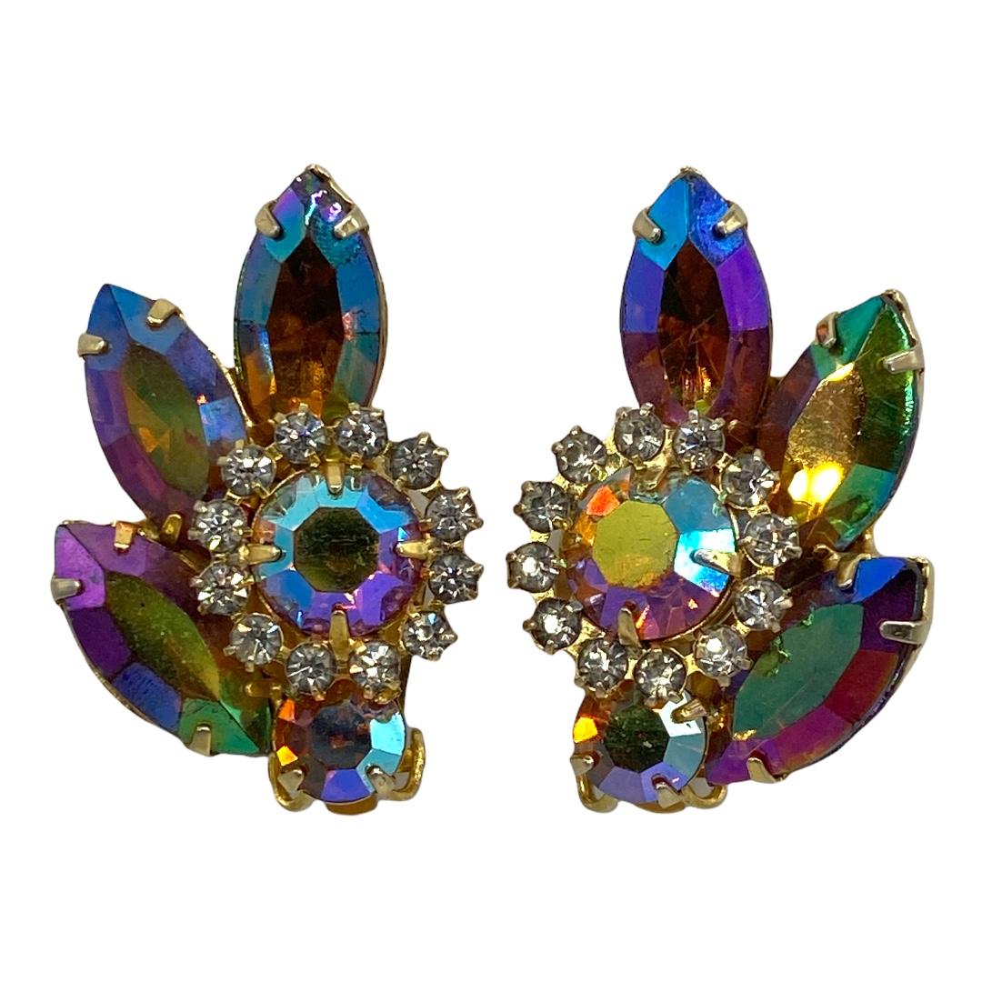 Juliana Aurora Borealis Rhinestone Earrings