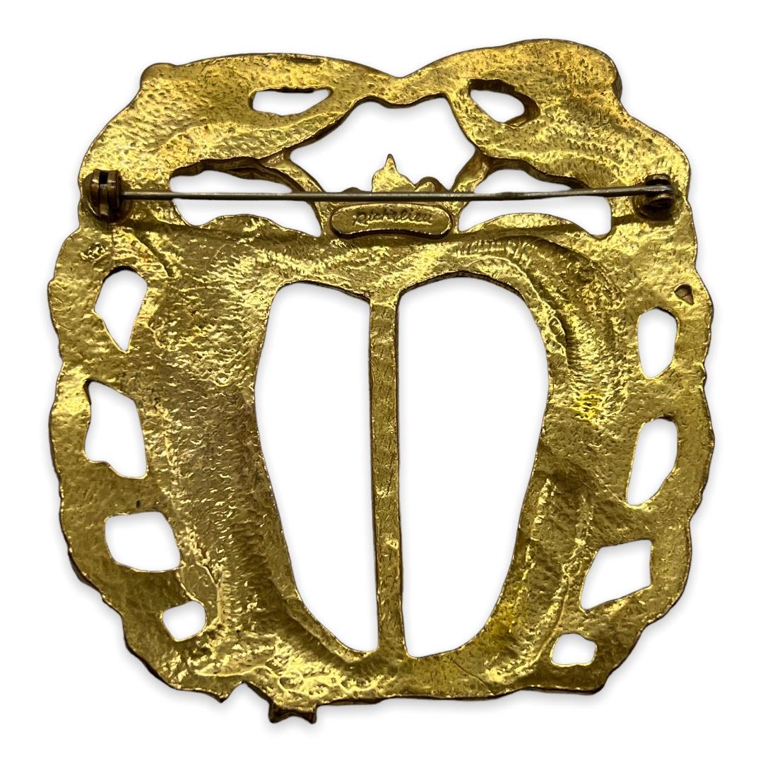 Richelieu Zodiac Cancer Brooch by Bill Smith