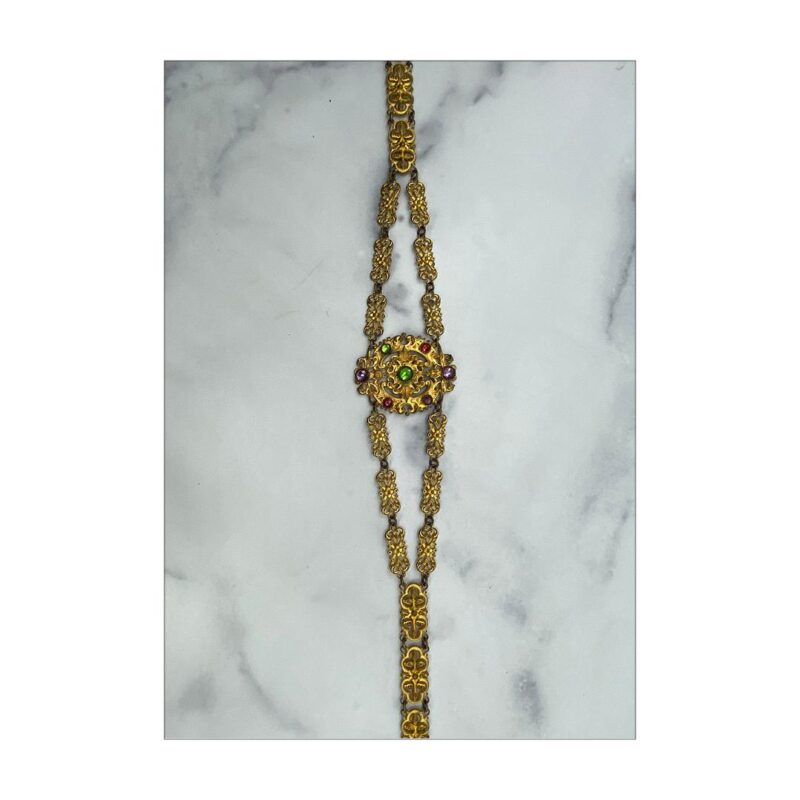 jeweled Victorian belt