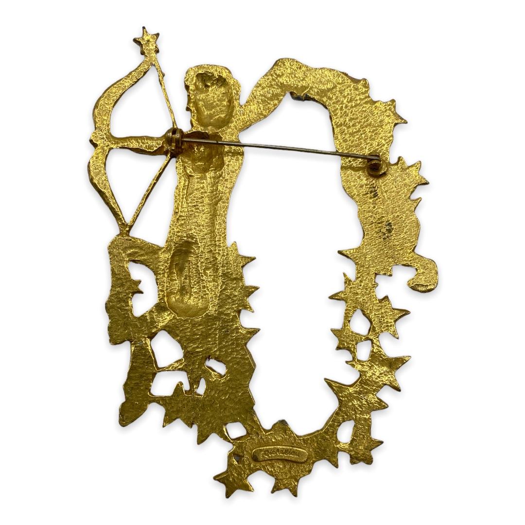 Bill Smith Richelieu Zodiac Sagittarius brooch
