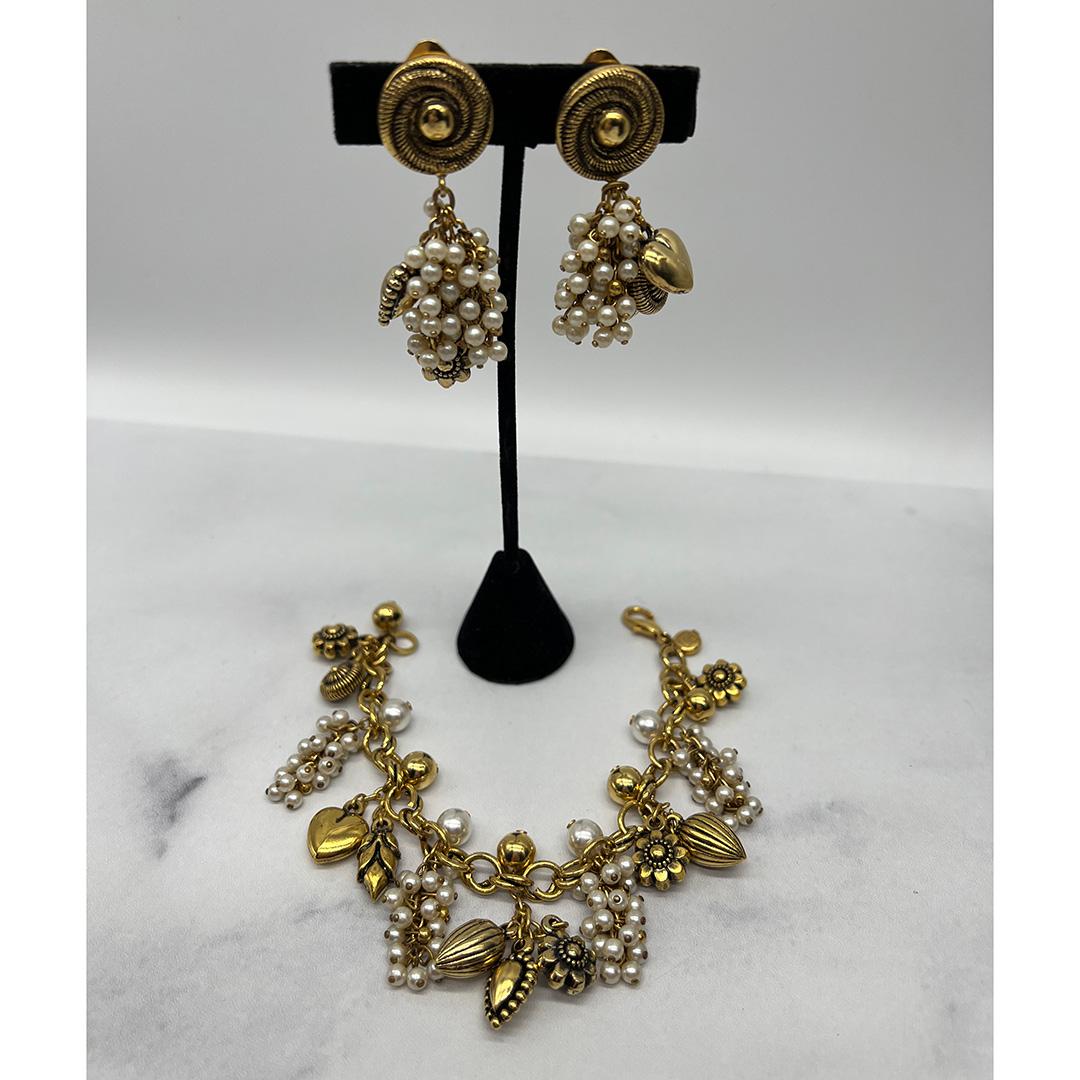 Vintage Ellelle necklace set