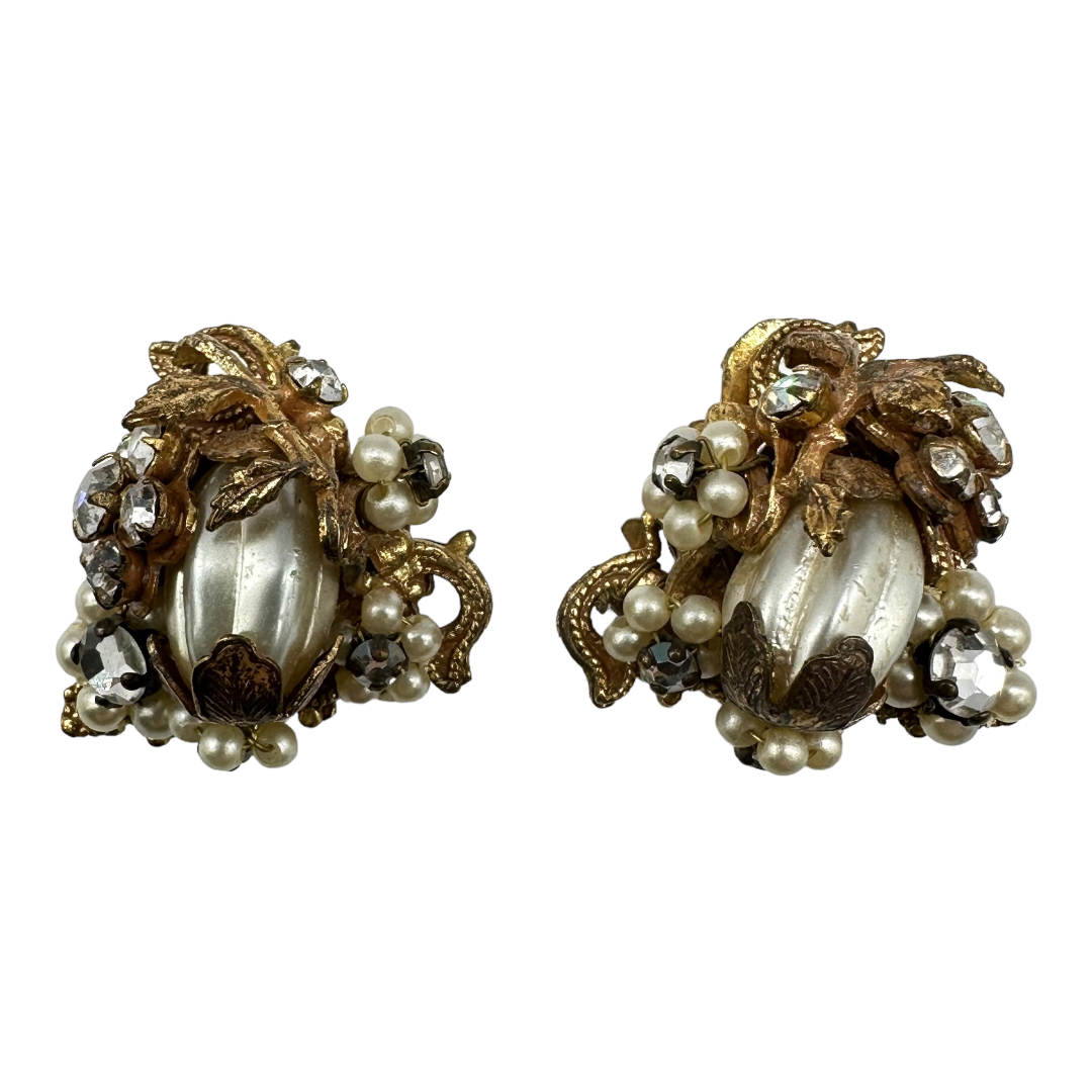 Baroque Vintage 1950s Robert Earrings