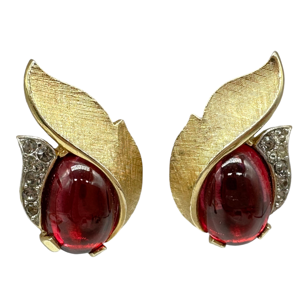 Trifari Jewels of India earrings