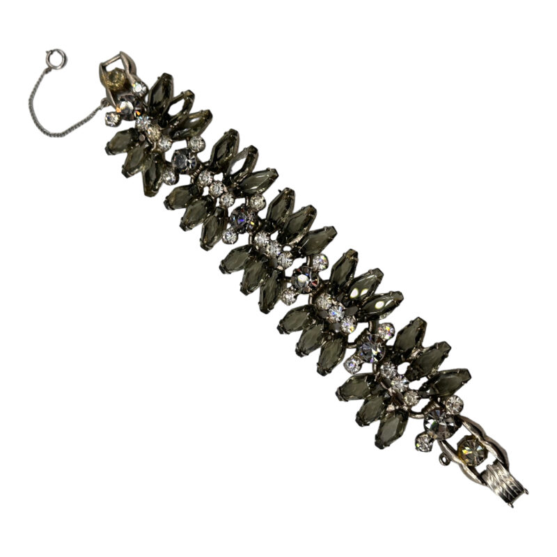 Juliana Grey Rhinestone Bracelet