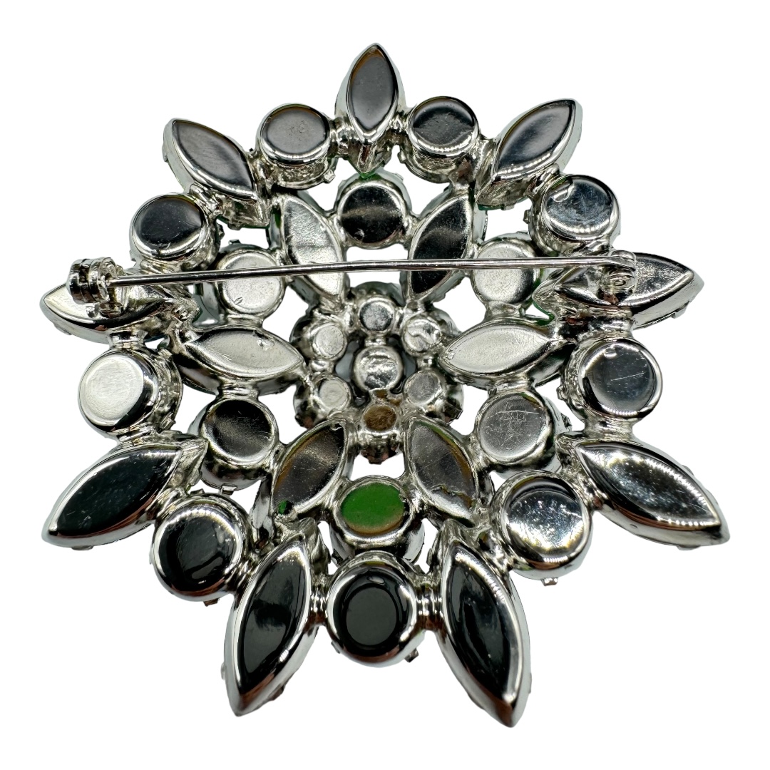 Vinatage Large Rhinestone sold Brooch