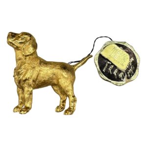 Trifari Labrador Dog Brooch - The Jewelry Stylist