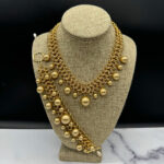 KJL necklace and bracelet set.