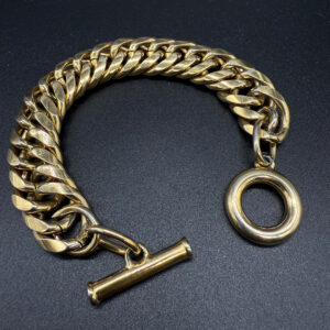 Vintage 1980s Givenchy Heavy Link Bracelet - The Jewelry Stylist