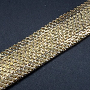 1980s Italian-style Monet Gold-tone Bracelet - The Jewelry Stylist