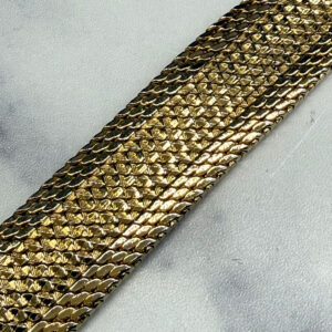 1980s Italian-style Monet Gold-tone Bracelet - The Jewelry Stylist