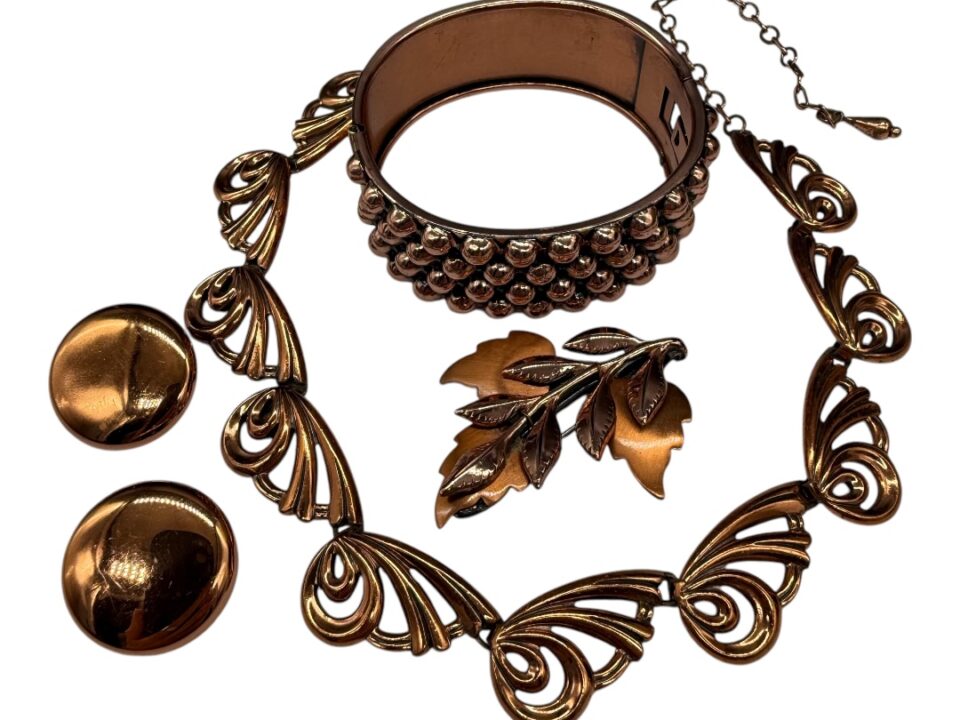 Renoir copper jewelry.