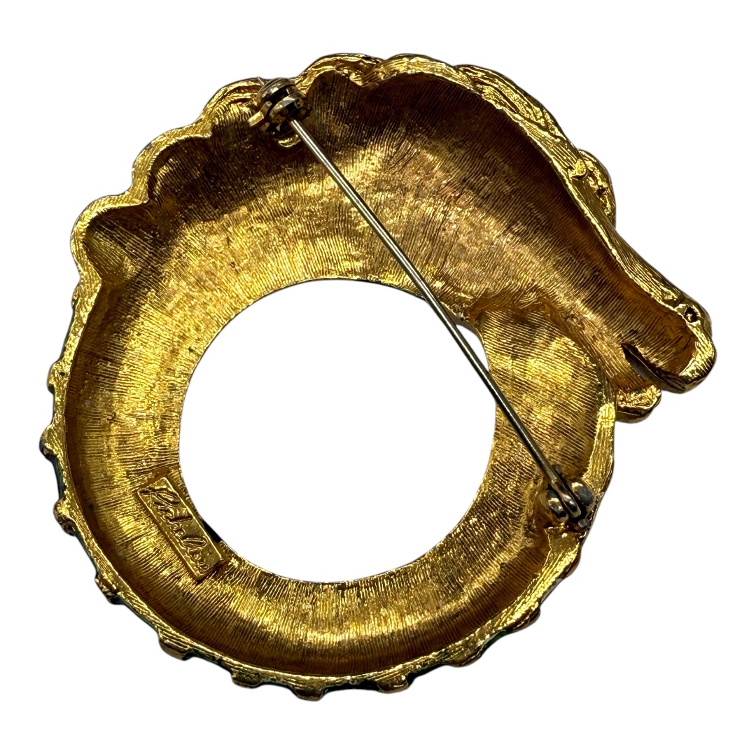 Richelieu Zebra brooch.