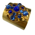 Spectacular Ben Amun rhinestone cuff.