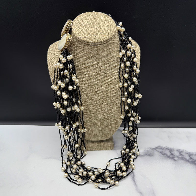 1980s Multi-strand Bead Necklace or Belt79