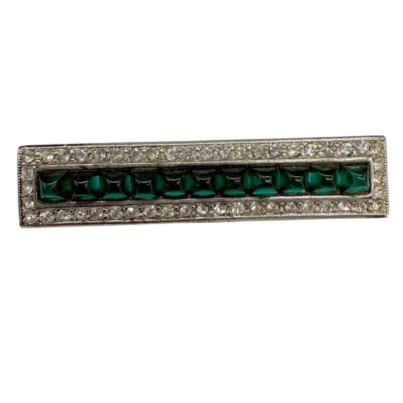 1980s Weinberg New York Deco-style Brooch