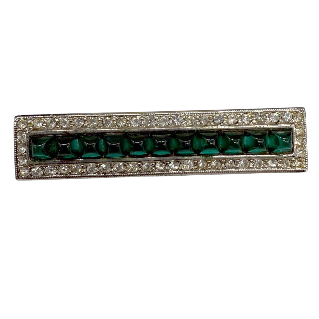1980s Weinberg New York Deco-style Brooch