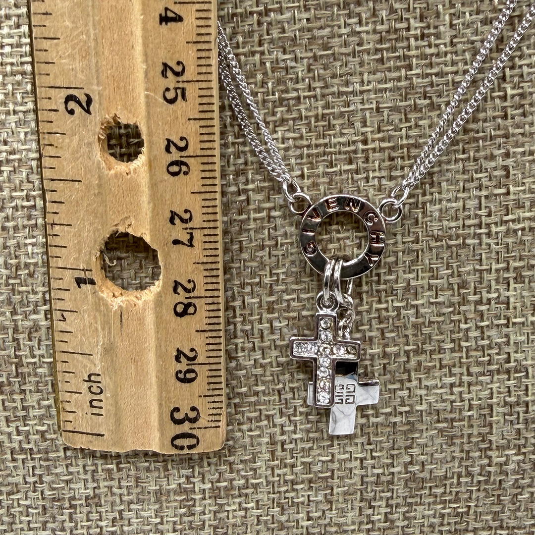 Givenchy charm necklace.