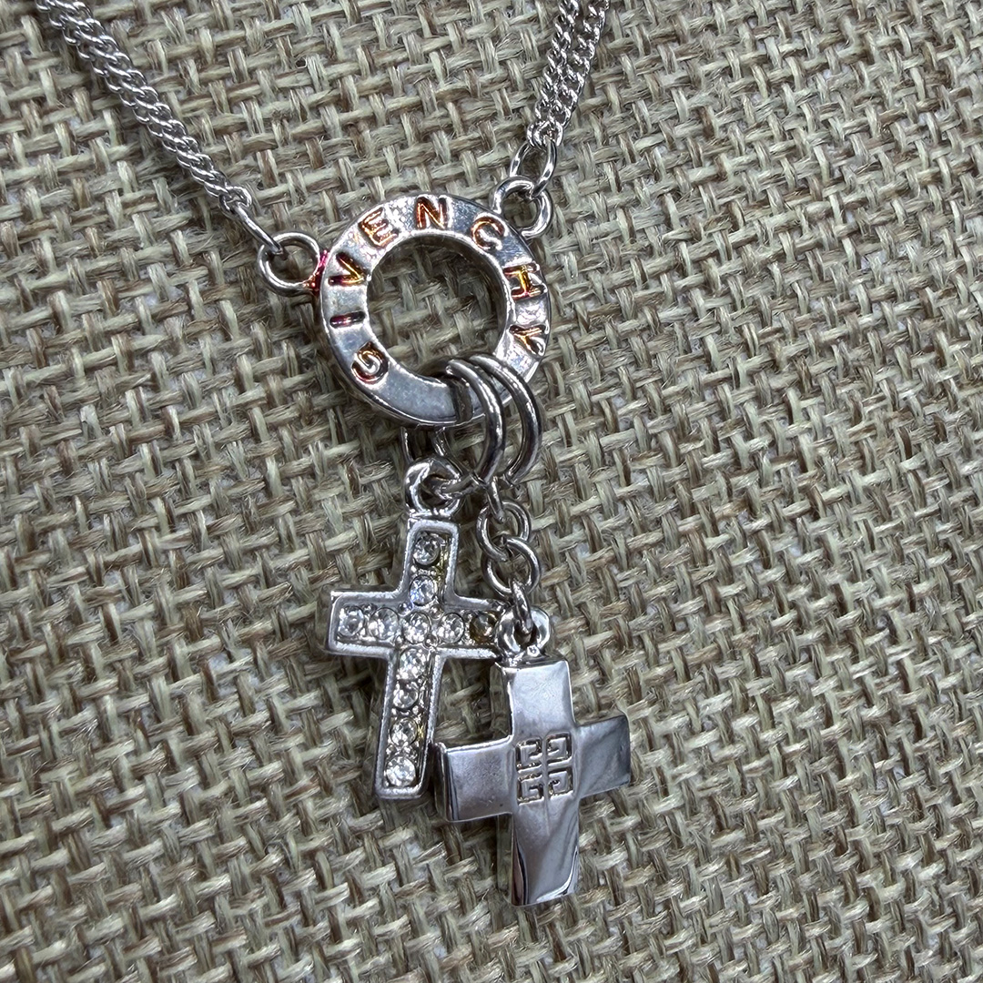 Givenchy charm necklace.