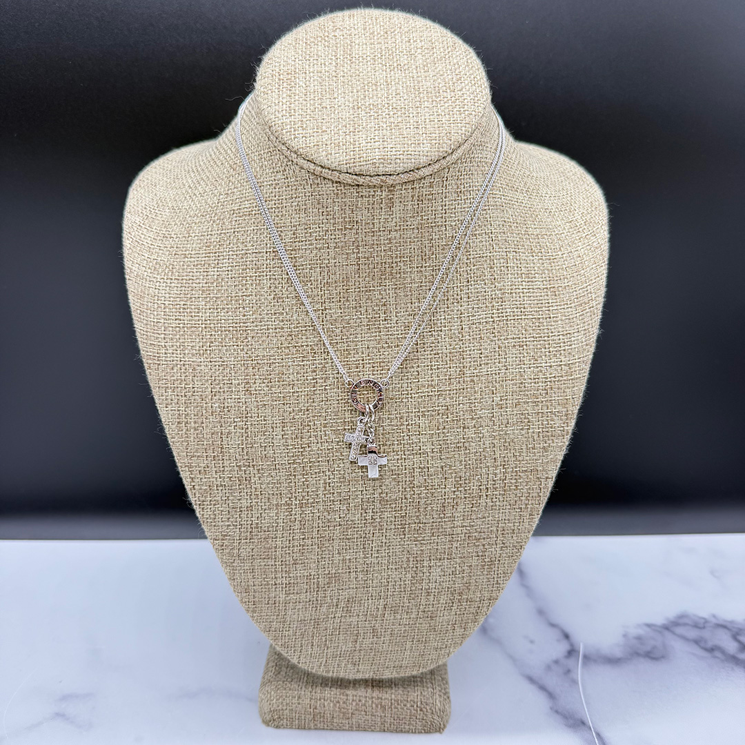 Givenchy charm necklace.
