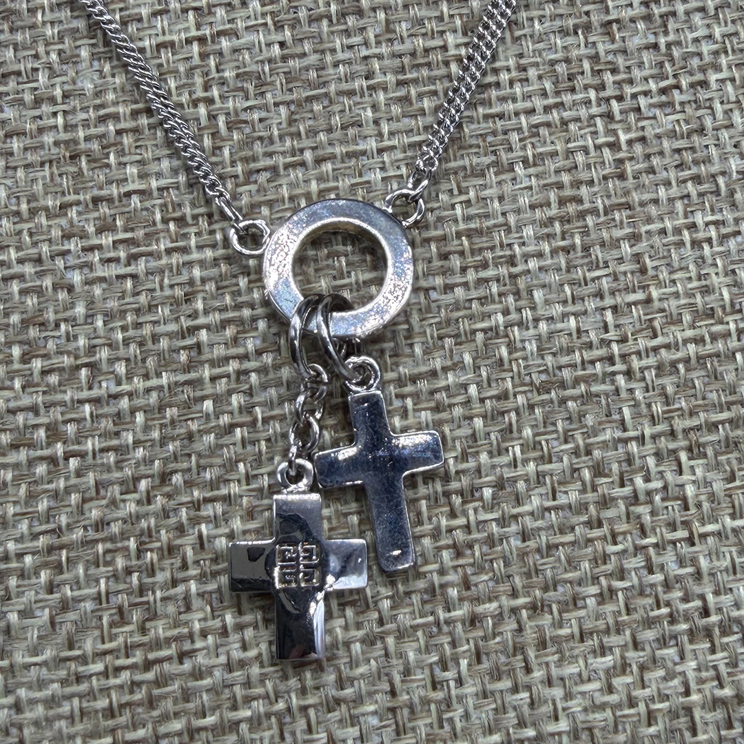 Givenchy charm necklace.