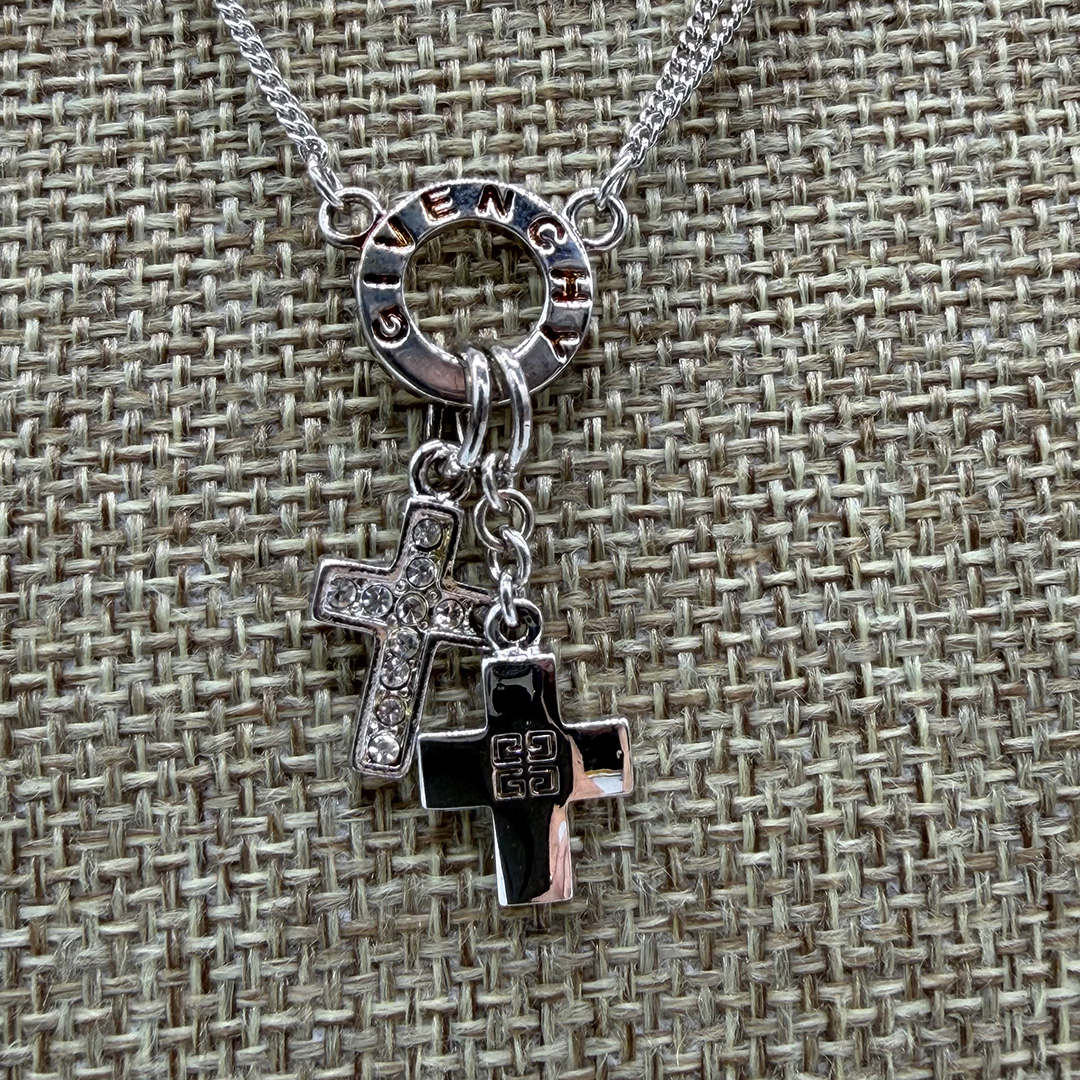 Givenchy charm necklace.