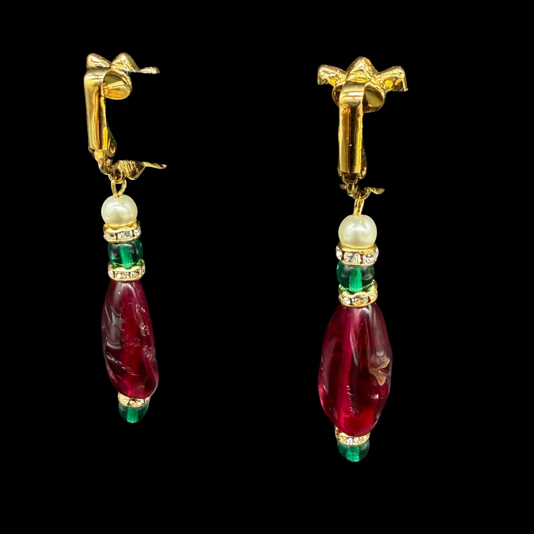 Kenneth J. Lane earring backs.