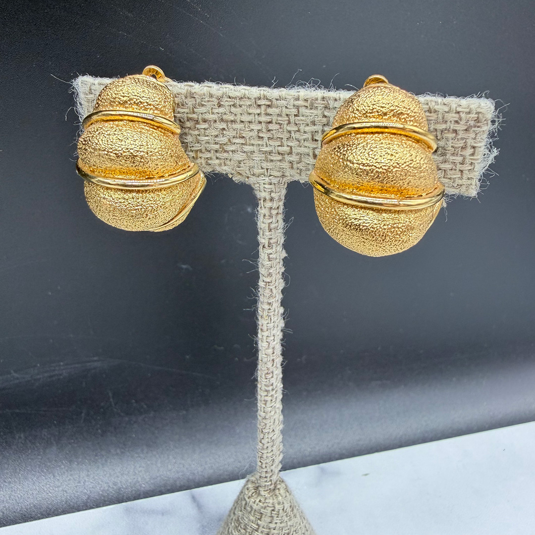 St. John wedding band earrings